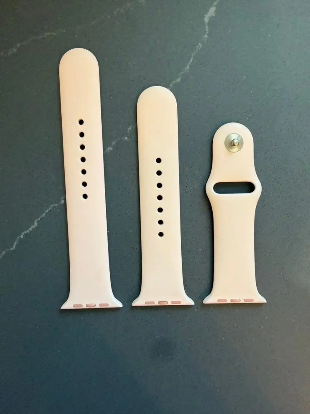 Apple Watch Sport Band 44mm Blush Pink Pink Sand S/M M/L